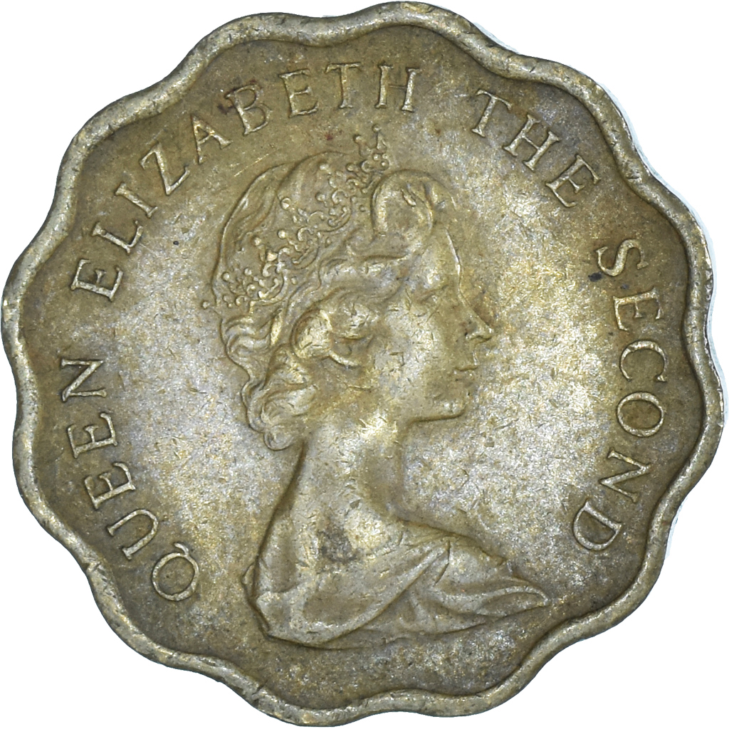 Moneda, Hong Kong, Elizabeth II, 20 Cents, 1978, Royal Mint, MBC, Níquel -
