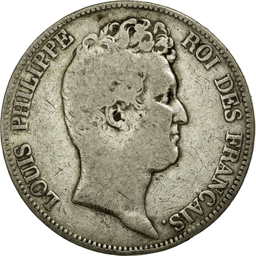 Coin, France, Louis-Philippe, 5 Francs, 1830, Paris, , Silver