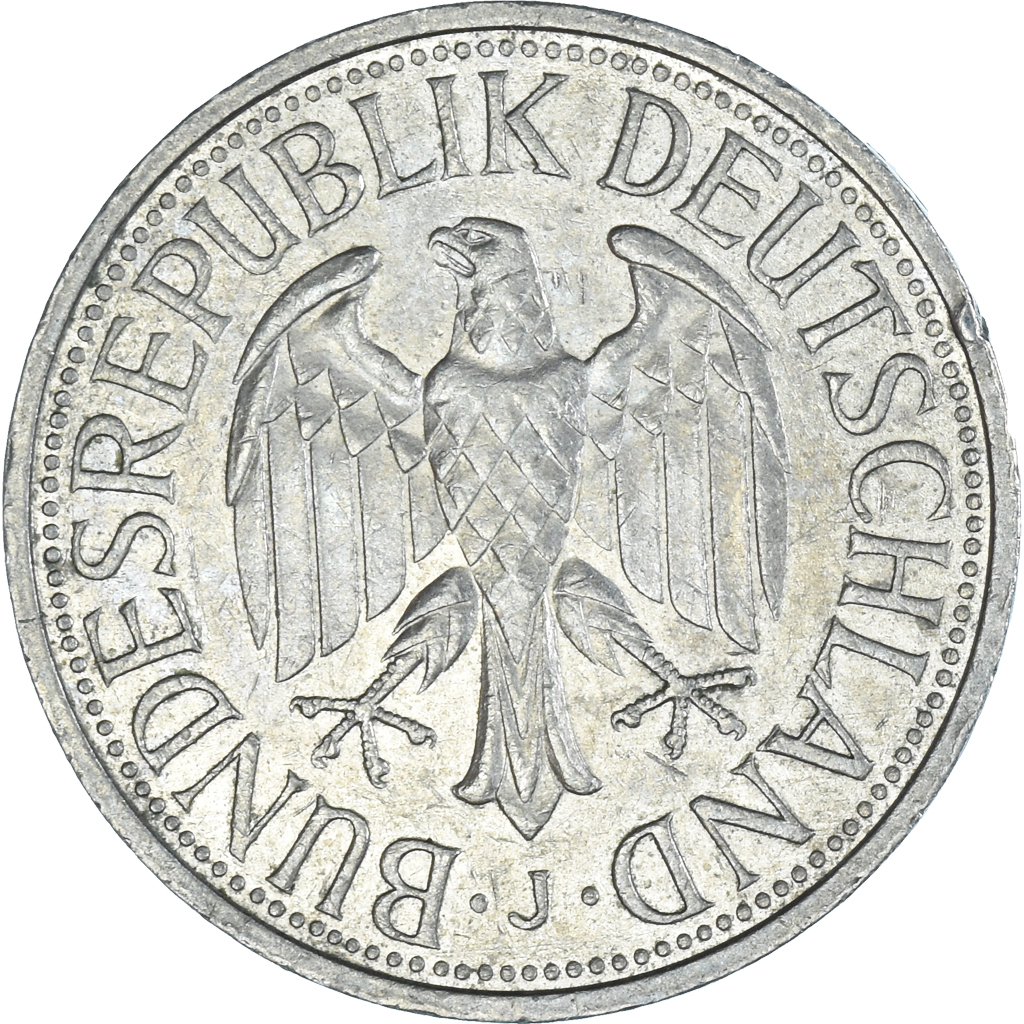 Coin, GERMANY - FEDERAL REPUBLIC, Mark, 1981, Hambourg, 