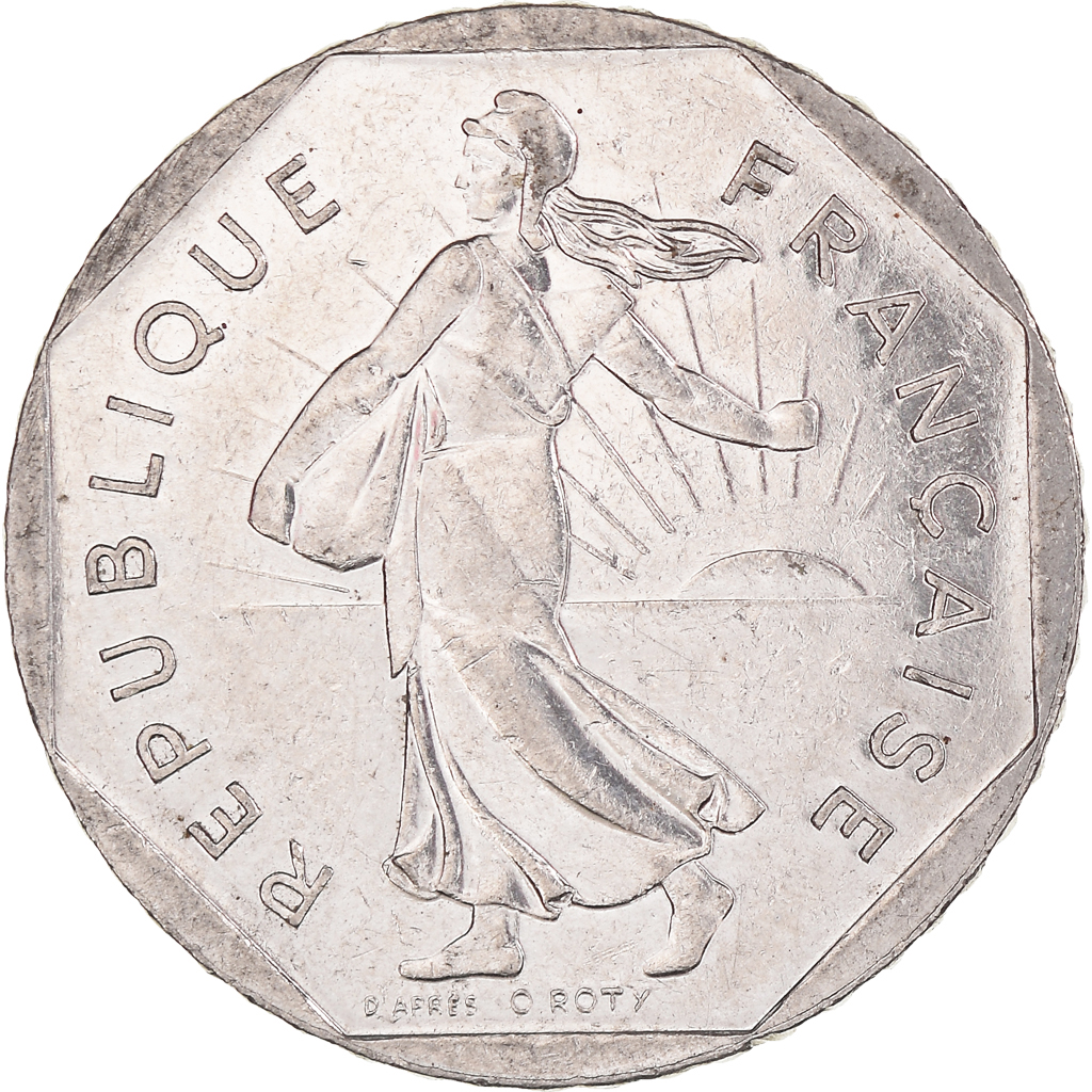 Coin, France, Semeuse, 2 Francs, 1998, , Nickel, KM:942.1, Gadoury:547