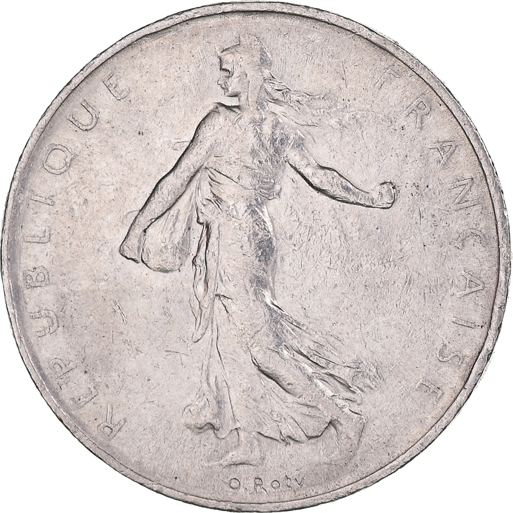 Coin, France, Semeuse, Franc, 1961, Paris, , Nickel, KM:925.1