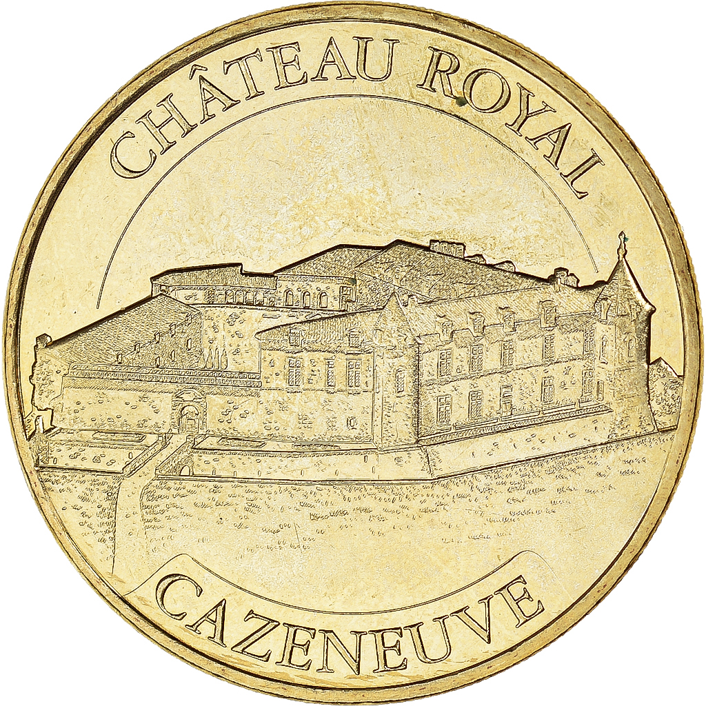 France, Jeton, Prechac - Château royal Cazeneuve, 2018, MDP, SPL, Cupro-nickel