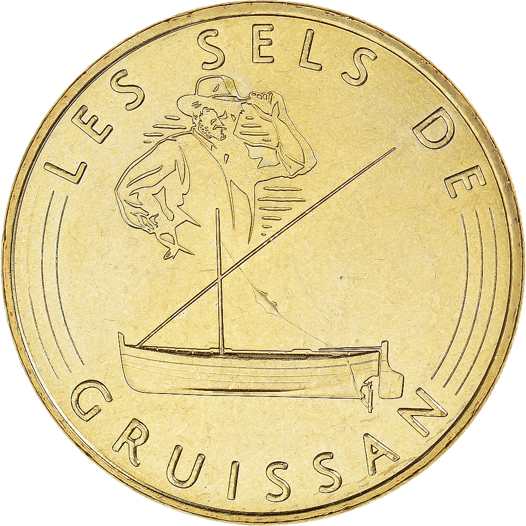France, Token, Gruissan - Les sels de Gruissan, 2018, MDP, , Copper-nickel