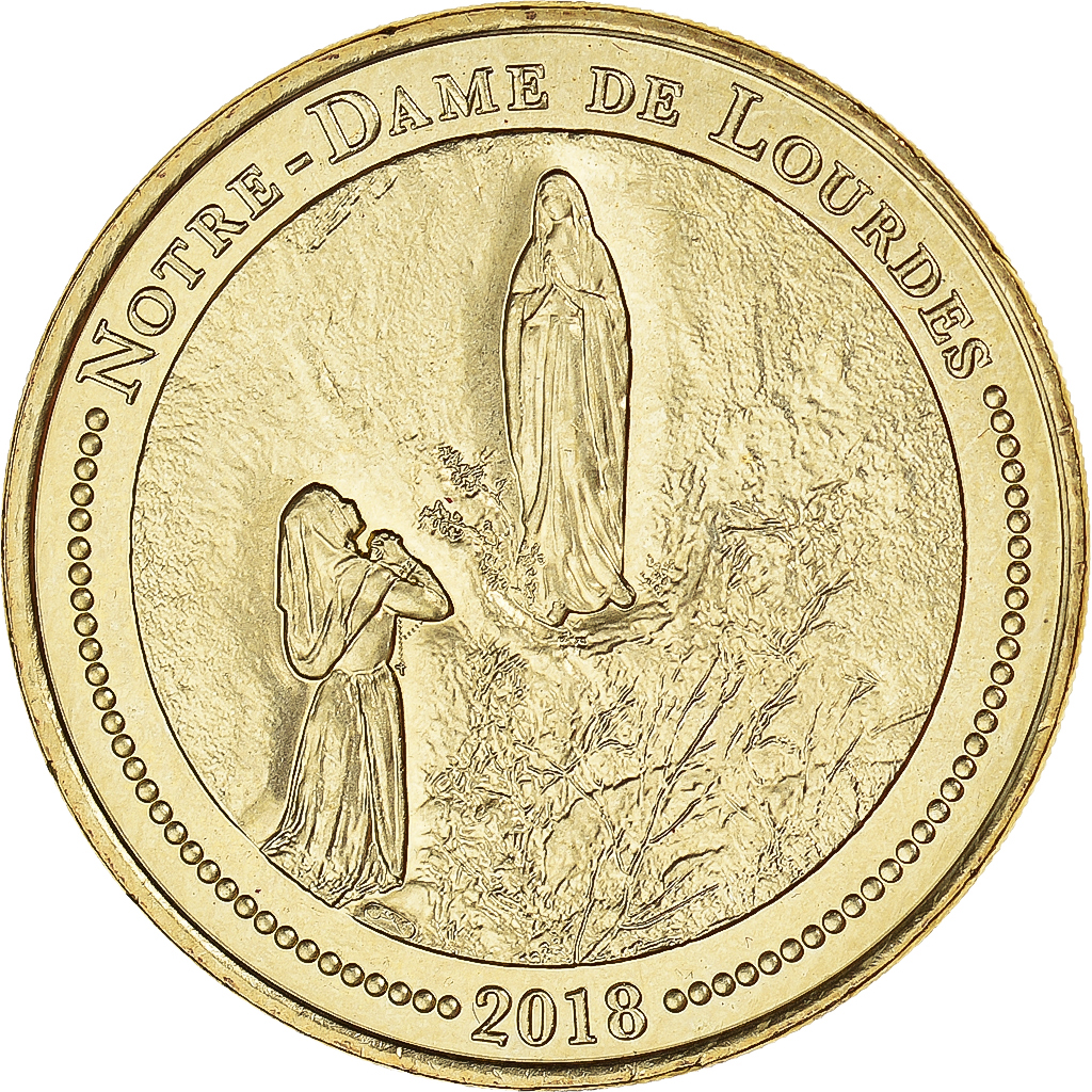 France, Token, Touristic token, Lourdes n°29 - Faîtes tout ce qu'il vous dira
