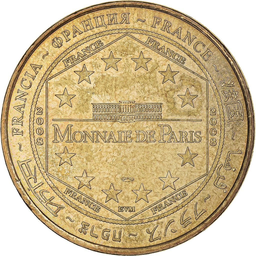 France, Token, Honfleur - Eglise Ste Catherine, 2008, MDP, , Copper-nickel