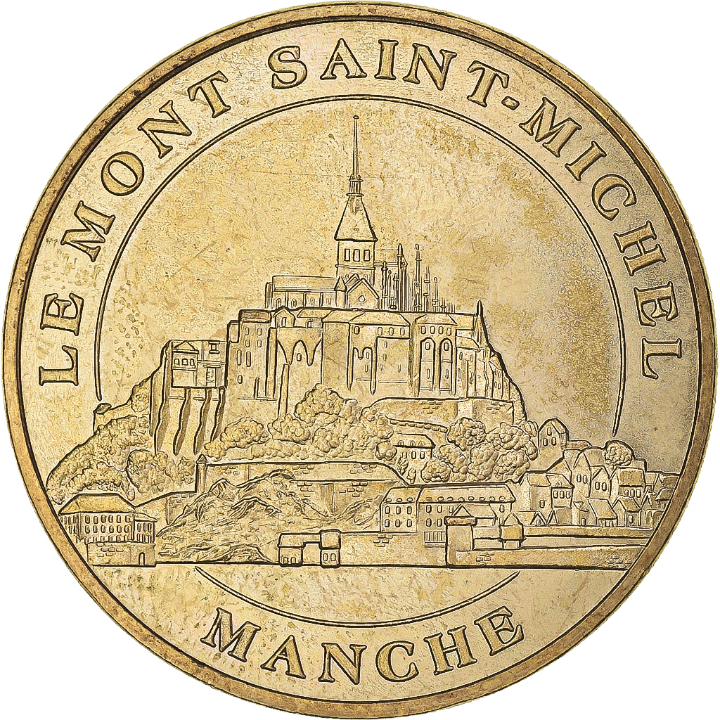 France, Token, Le-Mont-Saint-Michel - vue générale n°2, 2008, MDP, 