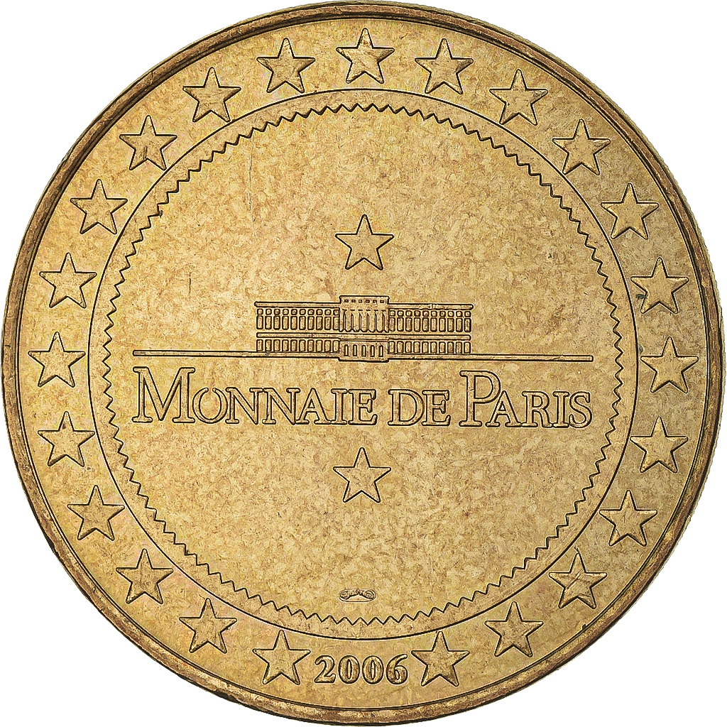 France, Token, Touristic token, Saumur - Le château n° 2, 2006, MDP, 