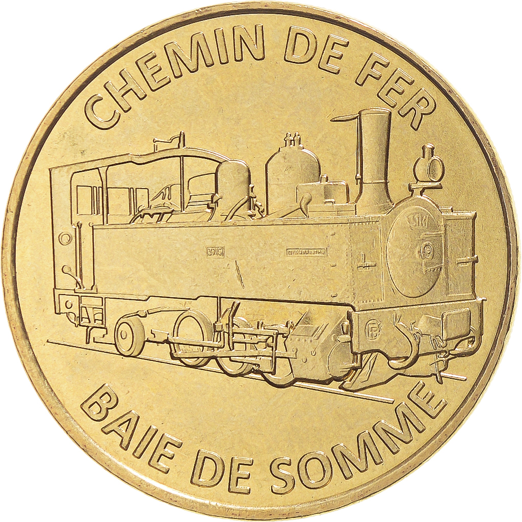 France, Token, Tourist Token, SAINT-VALERY-SUR-SOMME - Chemin de Fer 1, 2018
