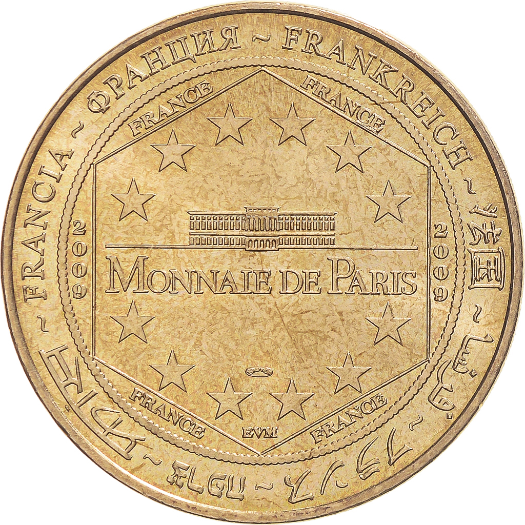 France, Token, Touristic token, Thonac -  Le Thot -Scène de chasse, 2009, MDP