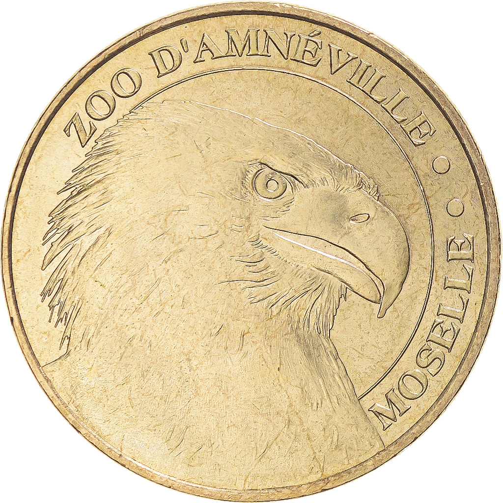 France, Token, Touristic token, Amnéville - Zoo n° 3, Arts & Culture, 2009