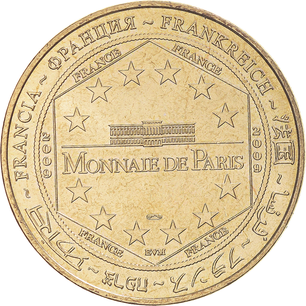 France, Token, Touristic token, Amnéville - Zoo n° 3, Arts & Culture, 2009