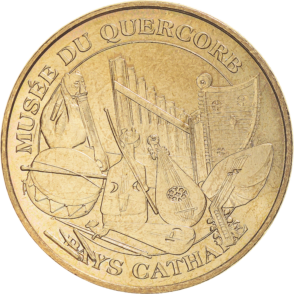 France, Token, Touristic token, Puivert - Musée Quercorb, Arts & Culture, 2009