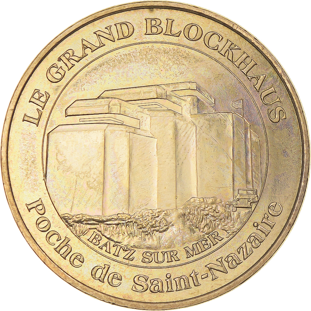 France, Token, Touristic token, Batz-sur-Mer - le grand Blockhaus n°2, Arts &