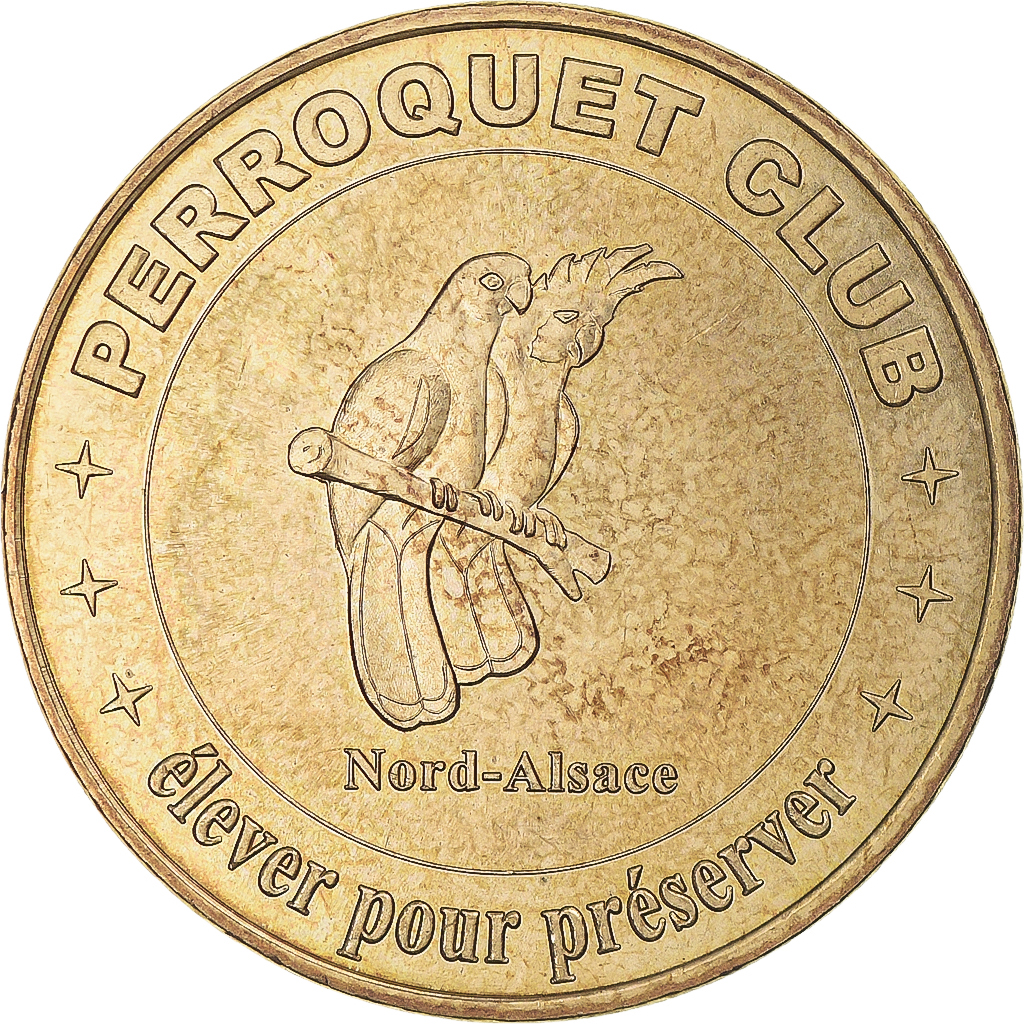 France, Token, Touristic token, Weitbruch - Perroquet club n°1, Arts & Culture