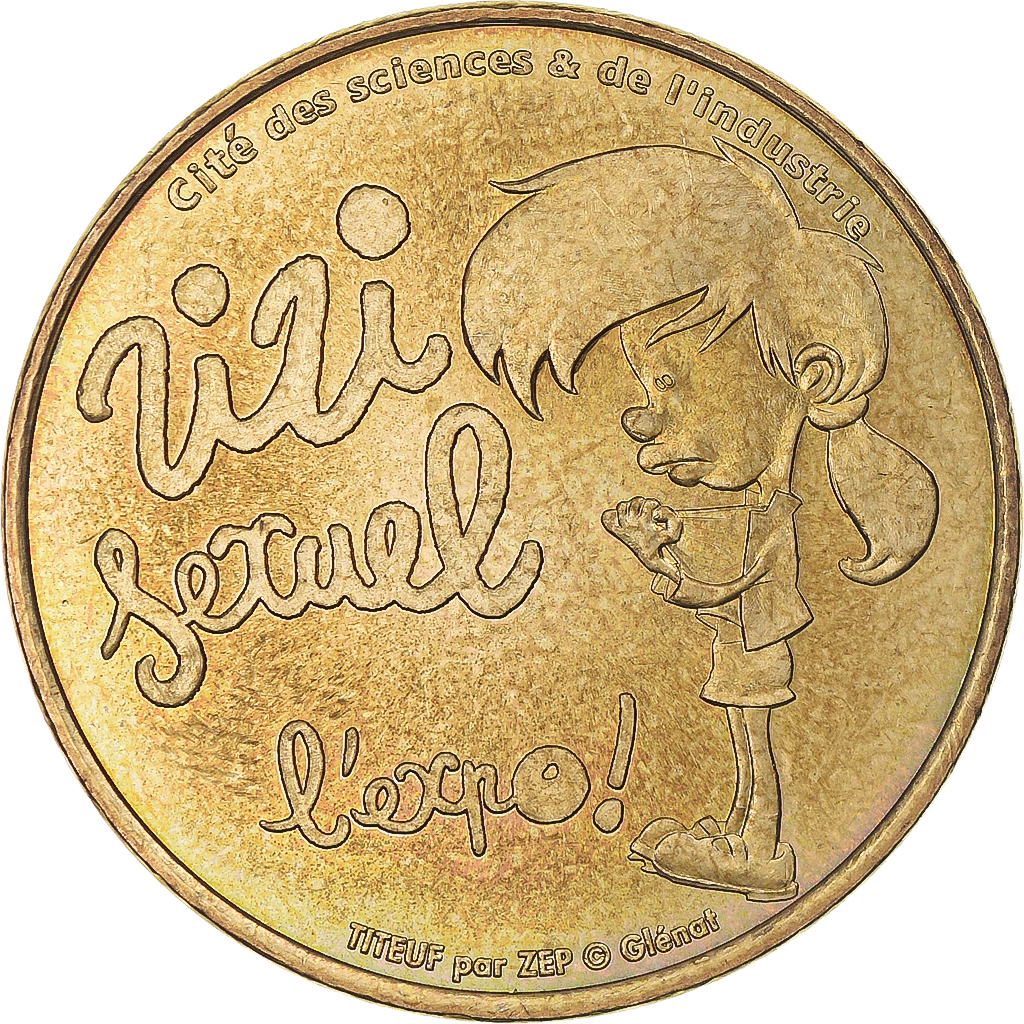 France, Token, Touristic token, Zizi sexuel - L'expo, Arts & Culture, 2007, MDP