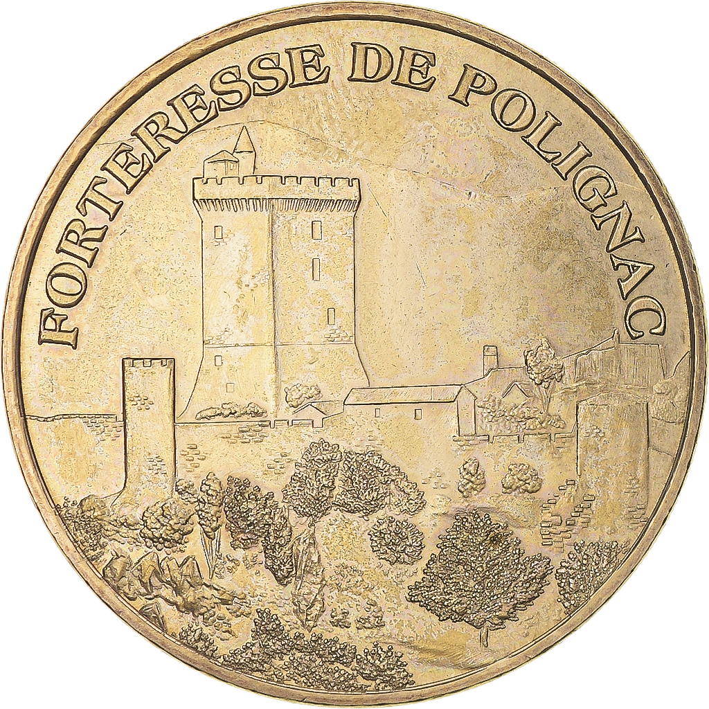 France, Token, Touristic token, 43/ Forteresse de Polignac, 2007, MDP