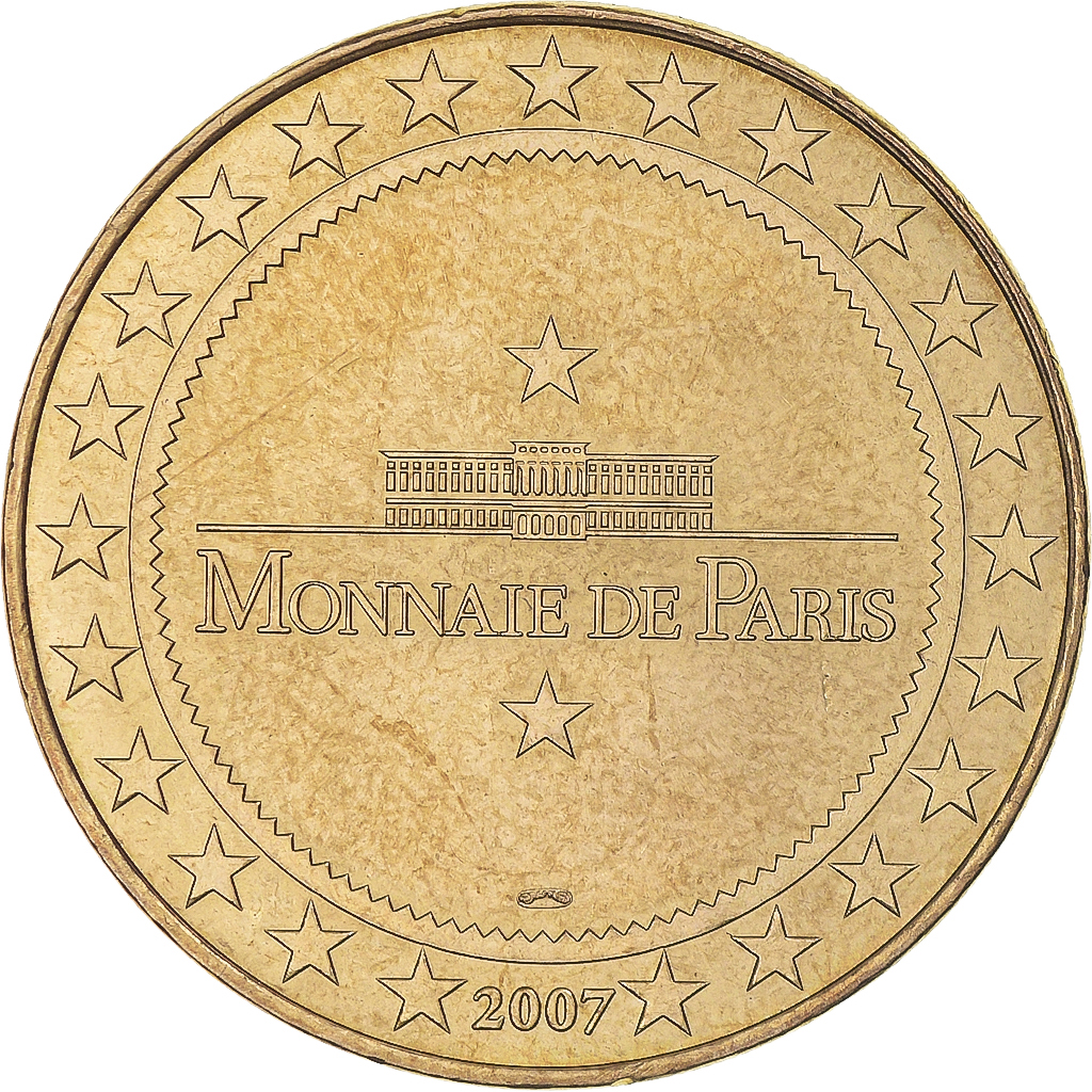 France, Token, Tourist Token, 95/ Abbaye Royale de Royaumont, 2007, Monnaie de