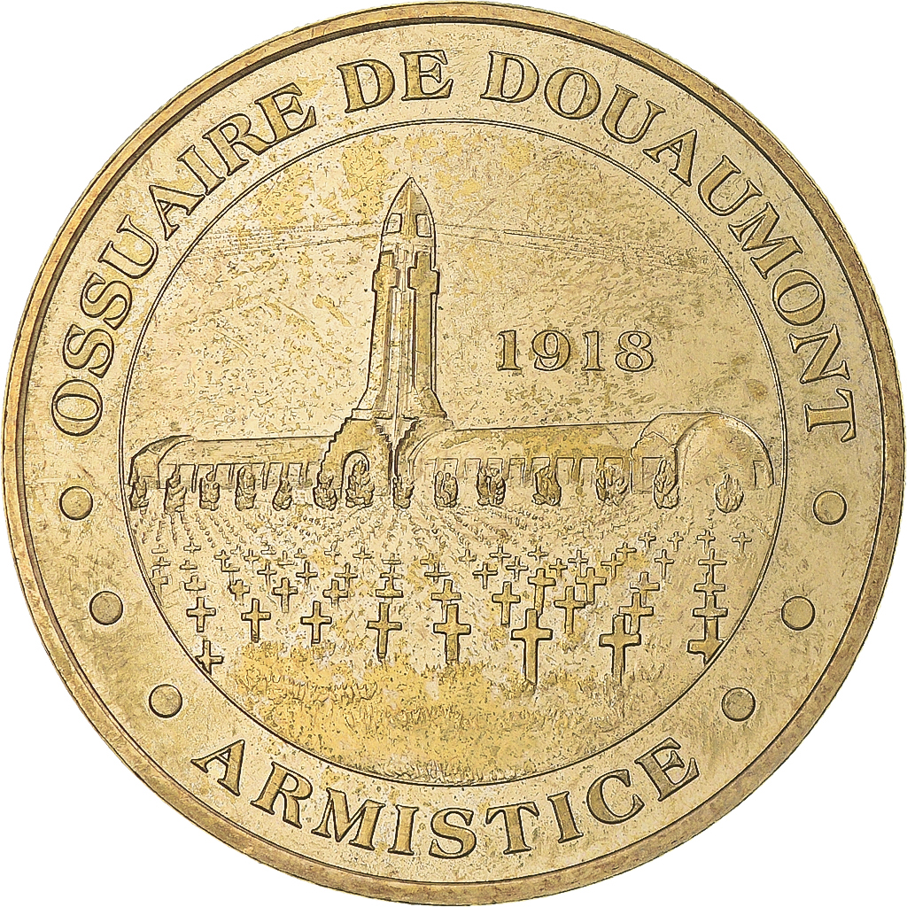 France, Token, Douaumont - Ossuaire n° 4, 2008, MDP, , Copper-nickel