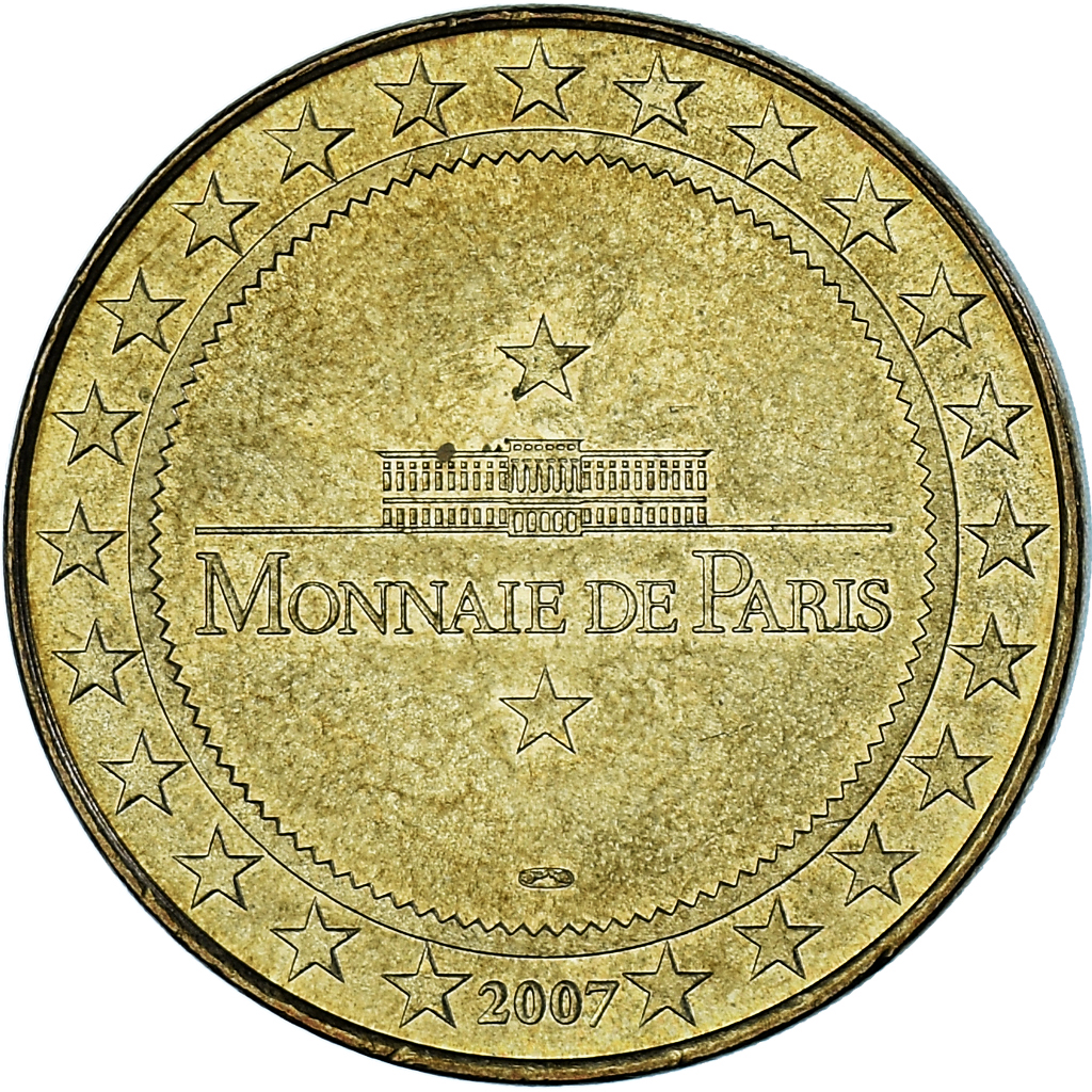 France, Token, Touristic token, Paris - L'Arc de Triomphe, 2007, MDP, 