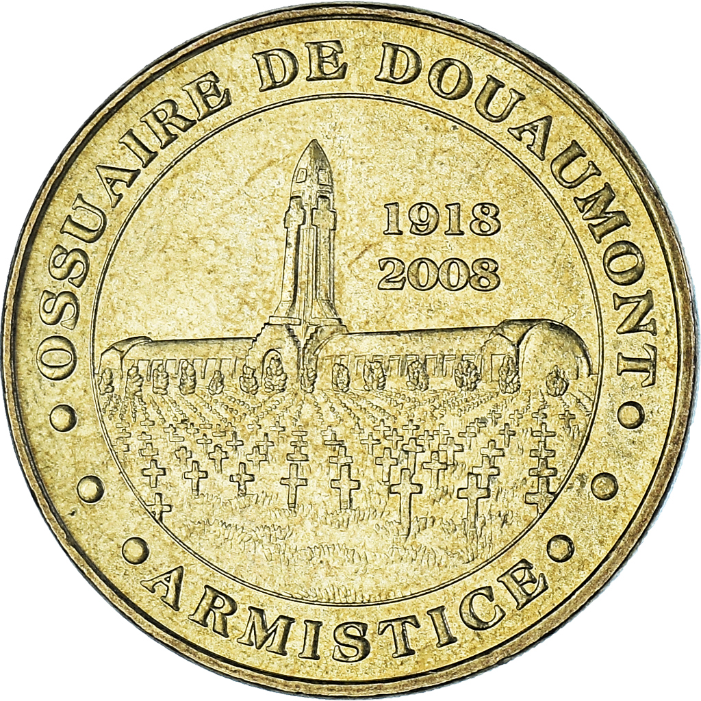 France, Token, Douaumont - Ossuaire n° 3, 2007, MDP, , Copper-nickel