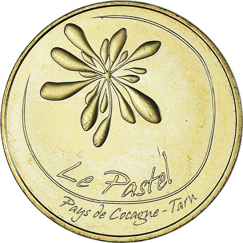 France, Token, Touristic token, Le Pastel - Pays de Cocagne - Tarn, Arts &