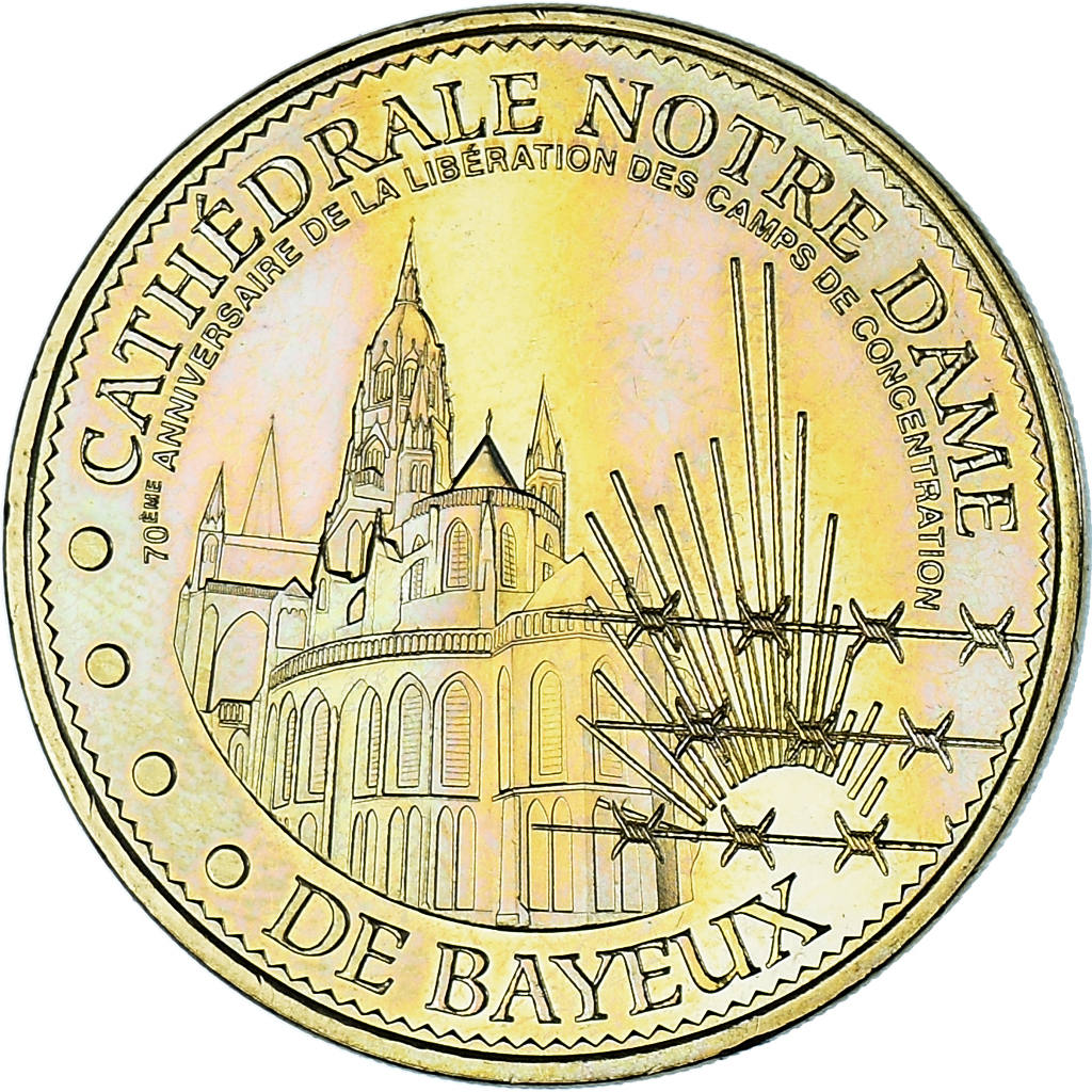 France, Token, Tourist Token, 14/ BAYEUX - CATHEDRALE NOTRE DAME DE BAYEUX N°3