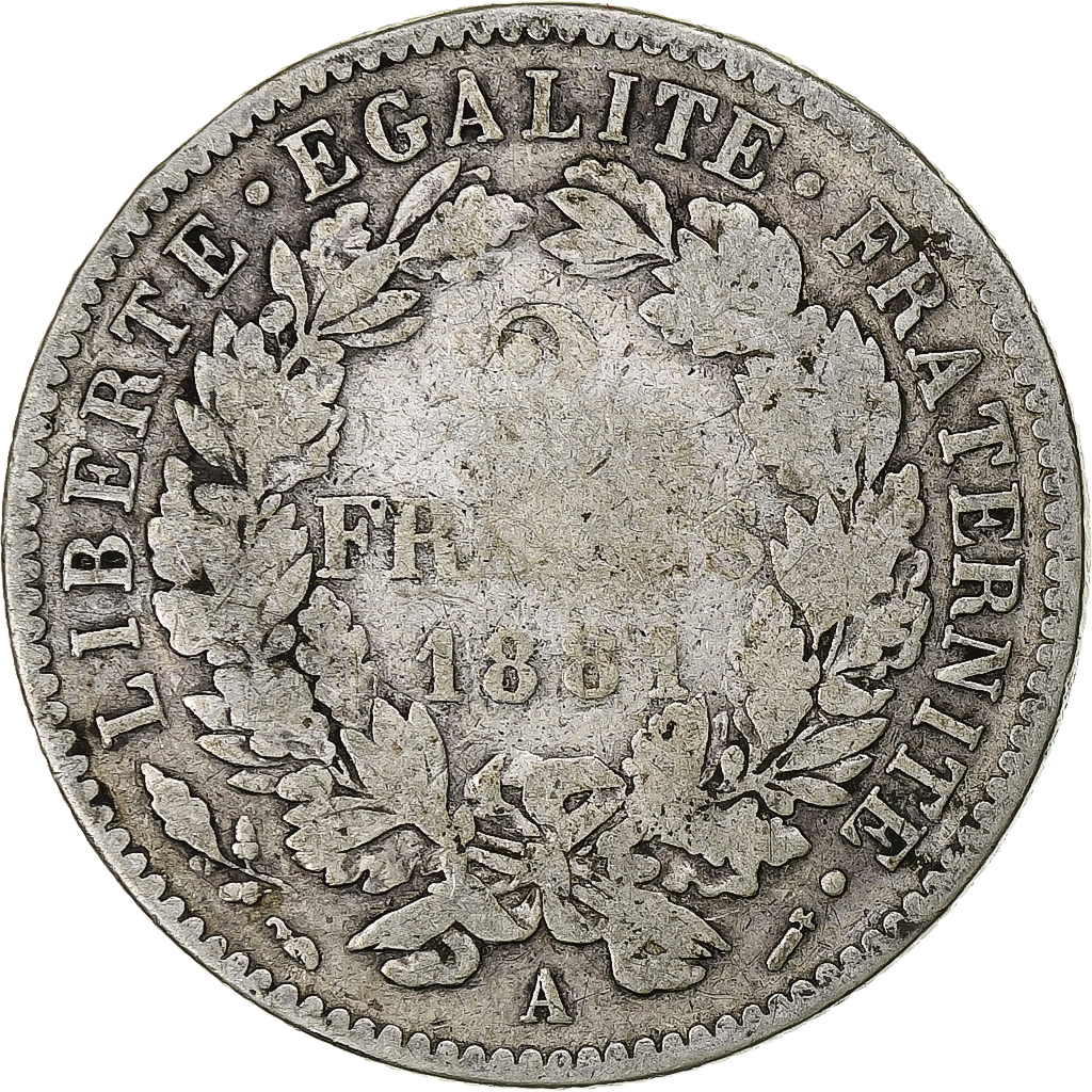 France, Cérès, 2 Francs, 1881, Paris, , Silver, KM:817.1