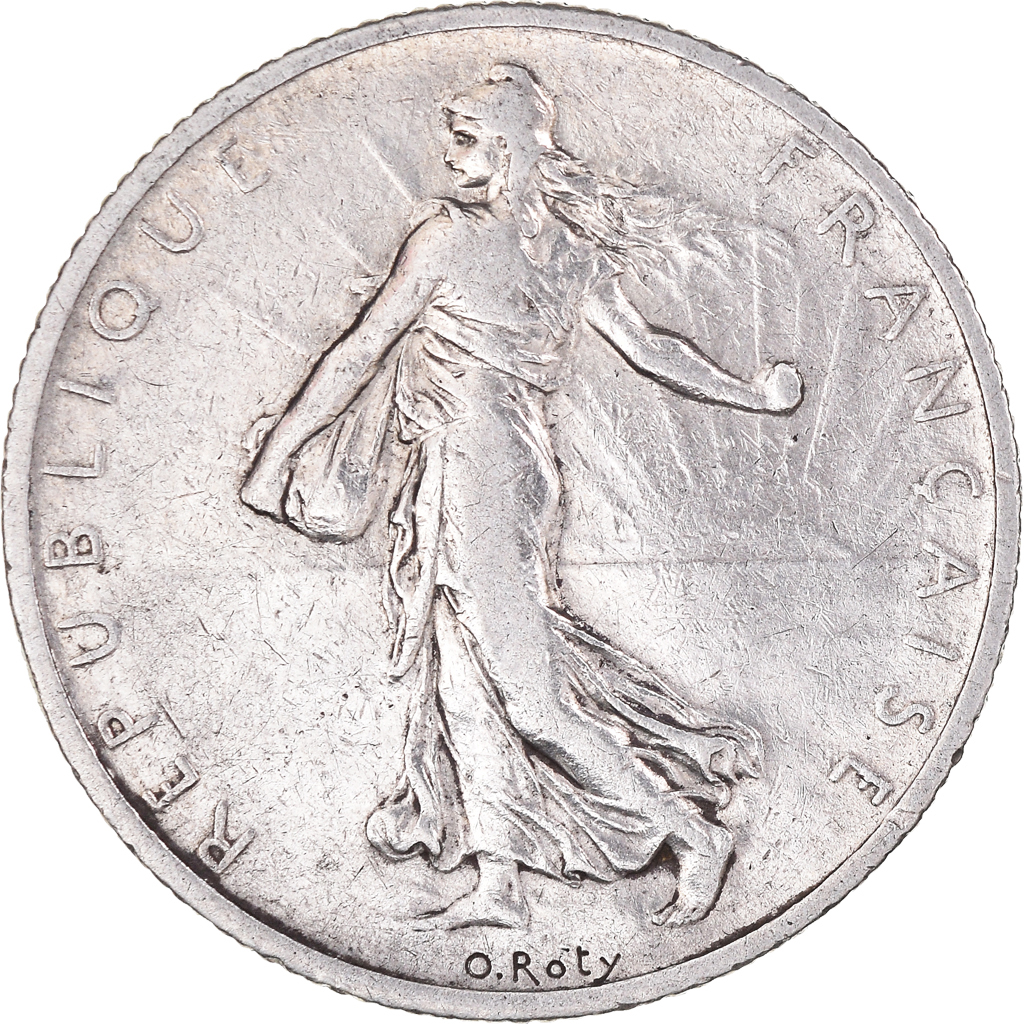 Coin, France, Semeuse, 2 Francs, 1910, Paris, , Silver, KM:845.1