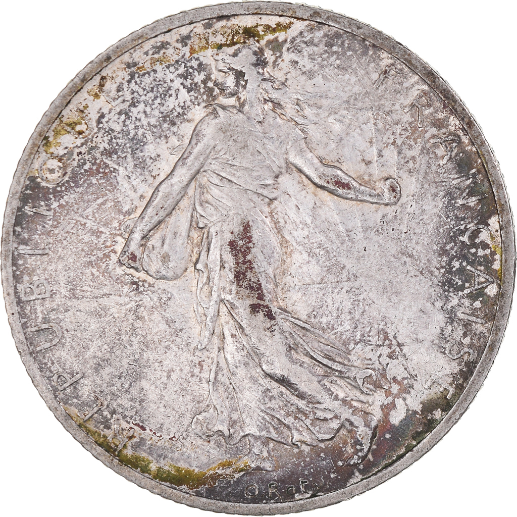 Coin, France, Semeuse, 2 Francs, 1910, Paris, , Silver, KM:845.1