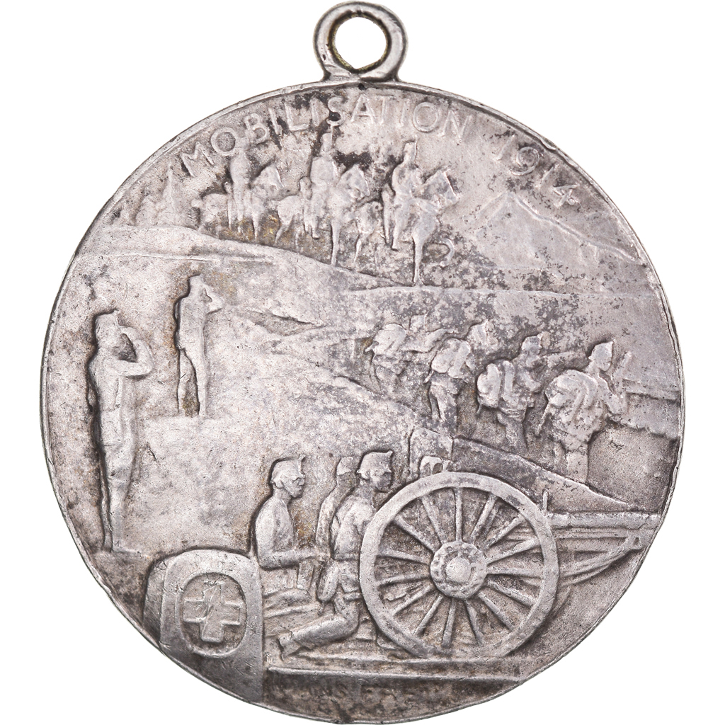 Switzerland, Medal, 1914, , Silver