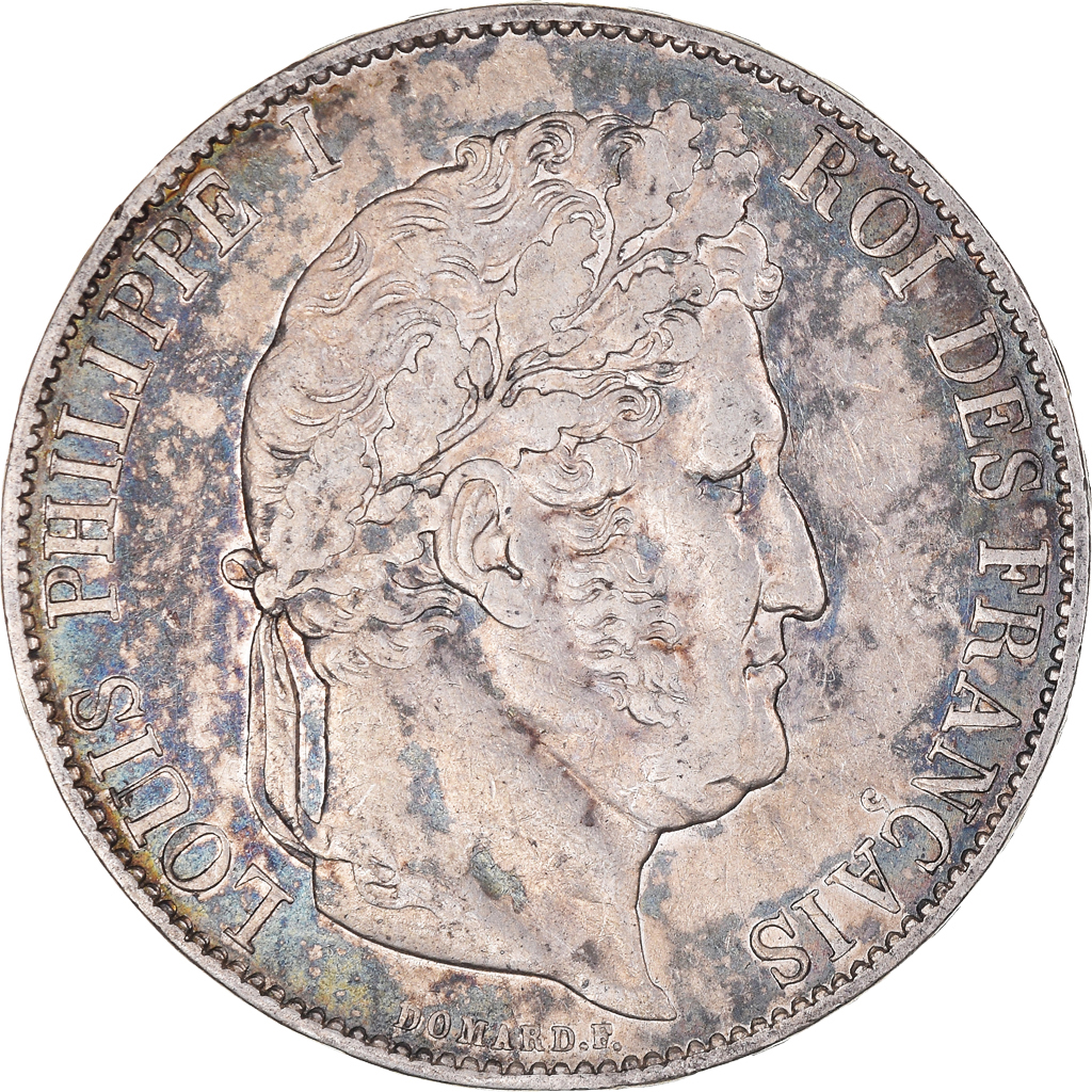 Coin, France, Louis-Philippe, 5 Francs, 1847, Paris, , Silver