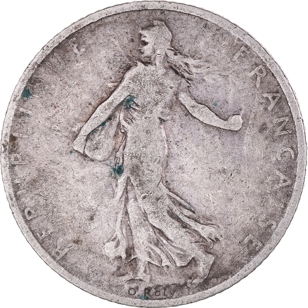 Coin, France, Semeuse, Franc, 1898, Paris, , Silver, KM:844.1