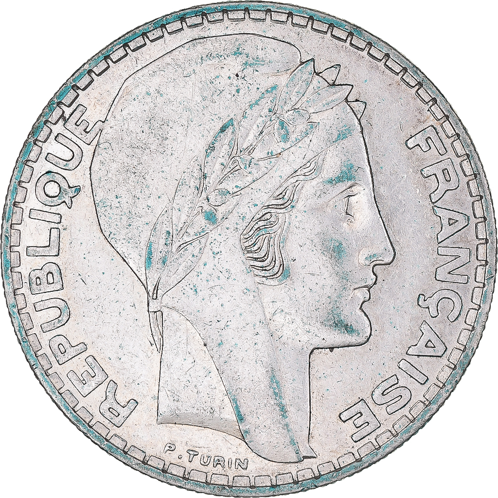 Coin, France, Turin, 20 Francs, 1934, Paris, , Silver, KM:879