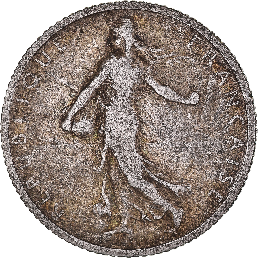 Coin, France, Semeuse, Franc, 1901, , Silver, KM:844.1, Gadoury:467