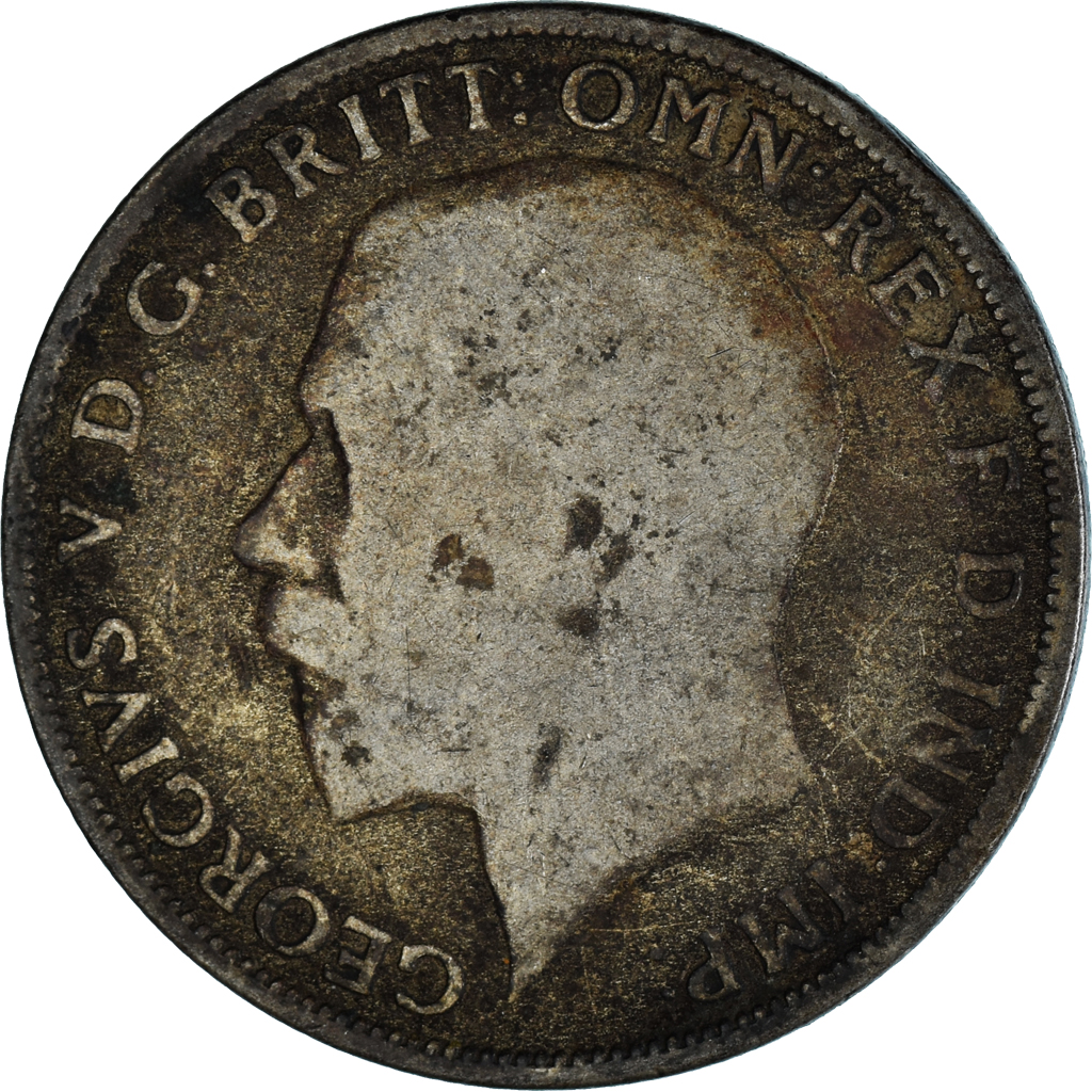 Coin, Great Britain, George V, Florin, Two Shillings, 1920, , Silver