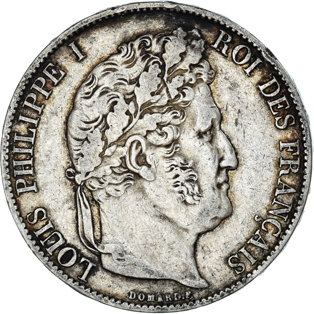 Coin, France, Louis-Philippe, 5 Francs, 1847, Paris, , Silver