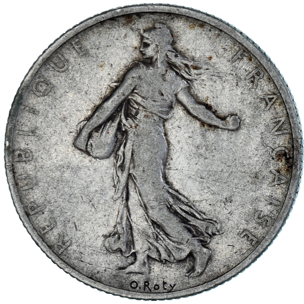 Coin, France, Semeuse, 2 Francs, 1901, , Silver, KM:845.1, Gadoury:532