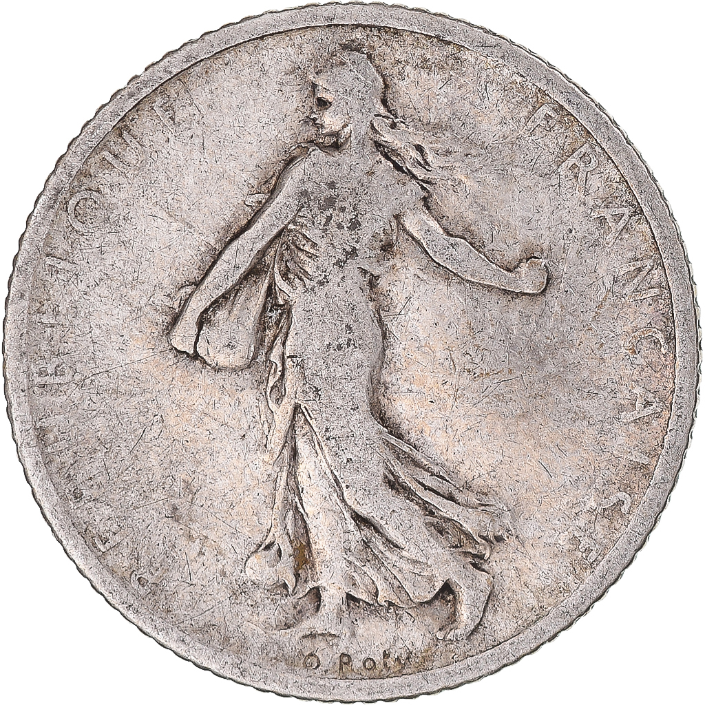 Coin, France, Semeuse, Franc, 1902, Paris, , Silver, KM:844.1, Le
