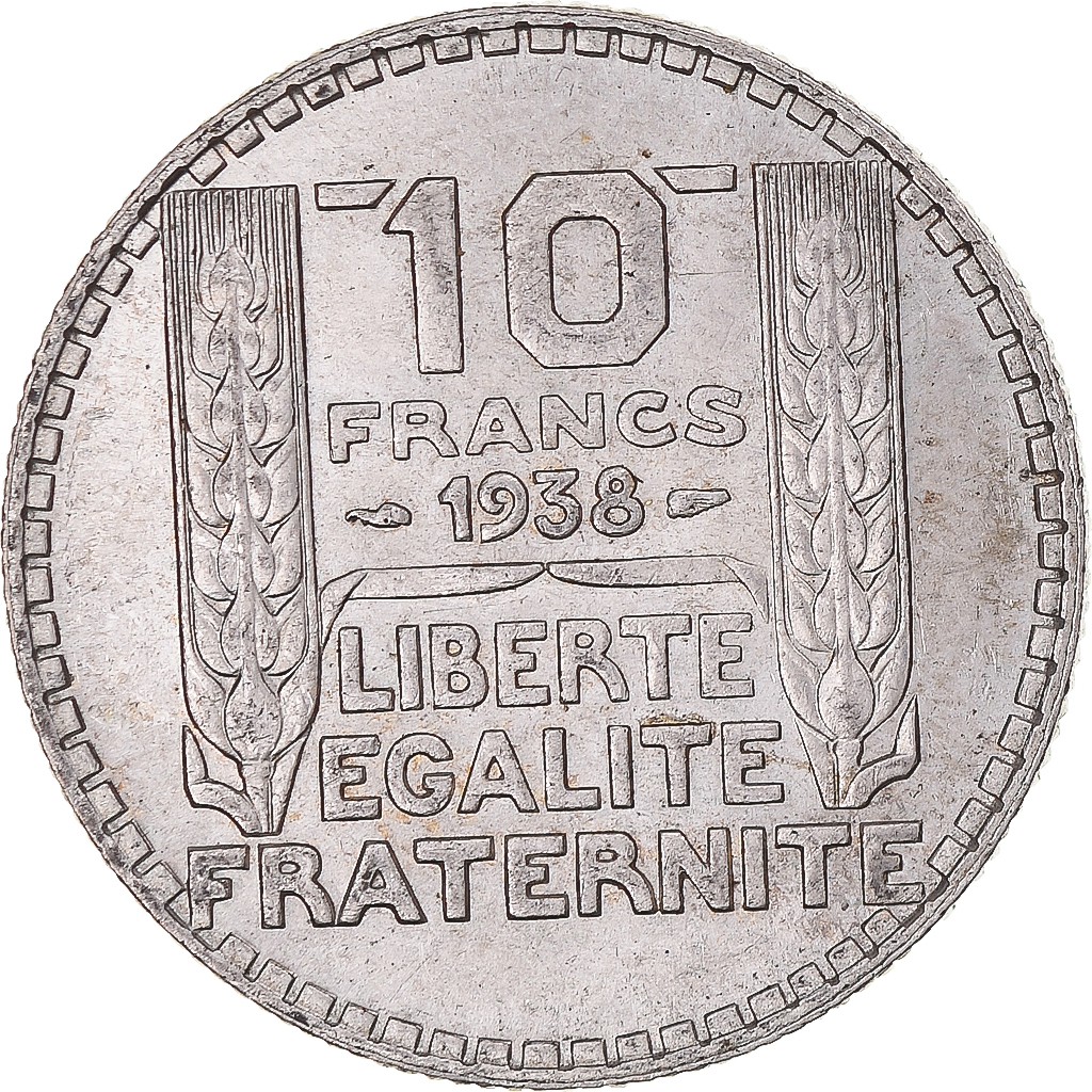 Coin, France, 10 Francs, 1938, Paris, , Silver, KM:878, Gadoury:801