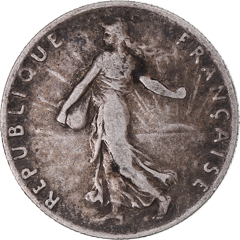 Coin, France, Semeuse, 50 Centimes, 1908, Paris, , Silver, KM:854