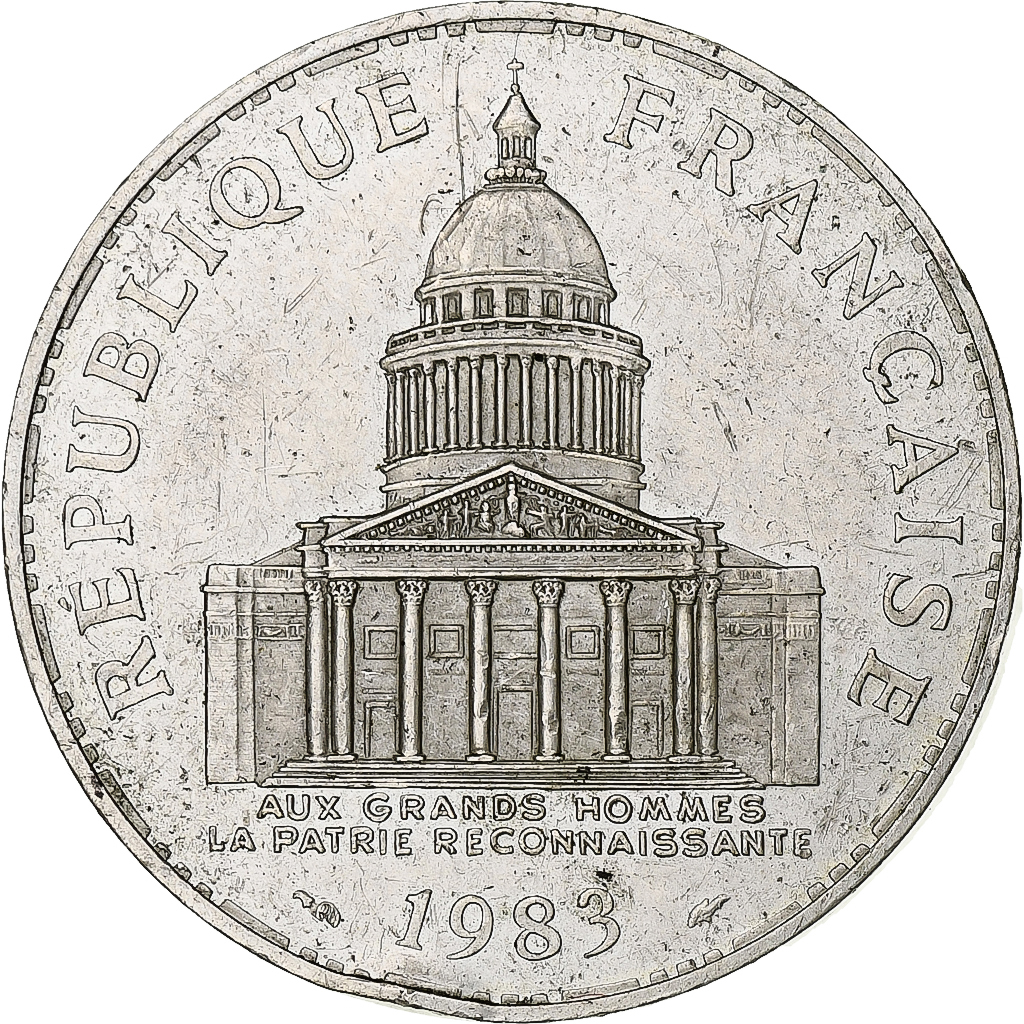 France, 100 Francs, 1983, Paris, VF(30-35), Silver, KM:P794