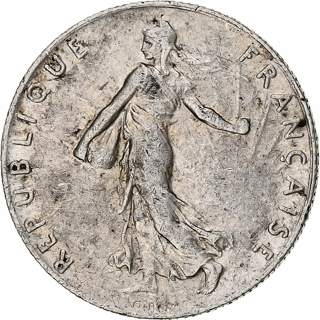 France, 50 Centimes, Semeuse, 1910, Paris, Silver, , Gadoury:420