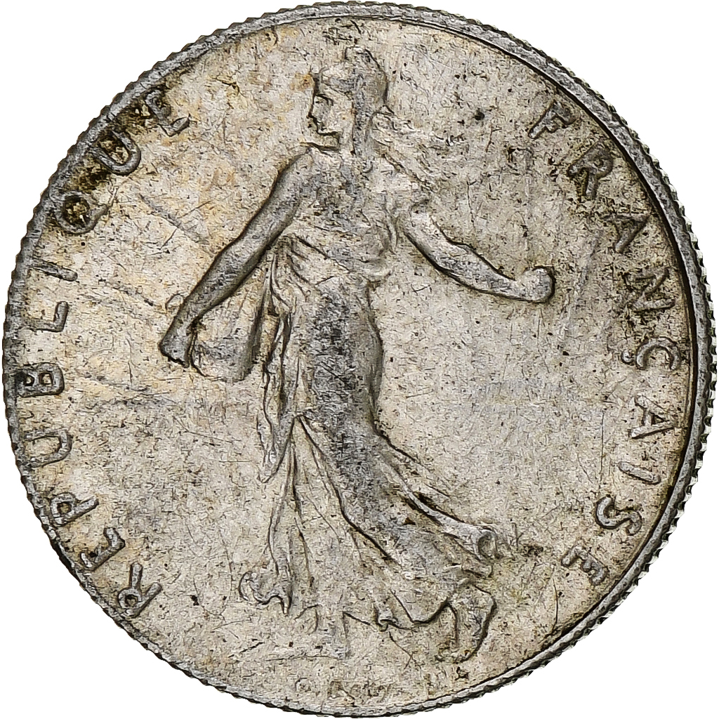 France, 50 Centimes, Semeuse, 1913, Paris, Silver, , Gadoury:420