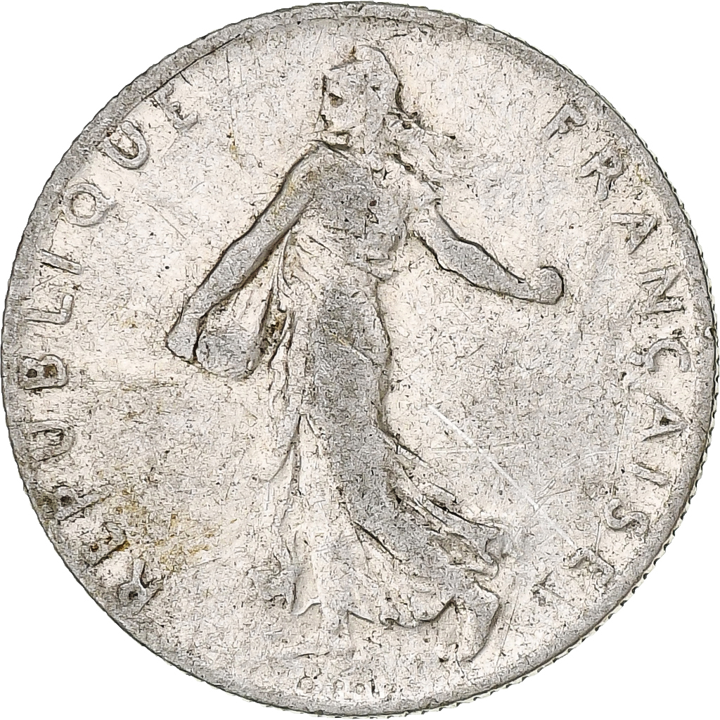 Coin, France, Semeuse, 50 Centimes, 1907, Paris, , Silver, KM:854