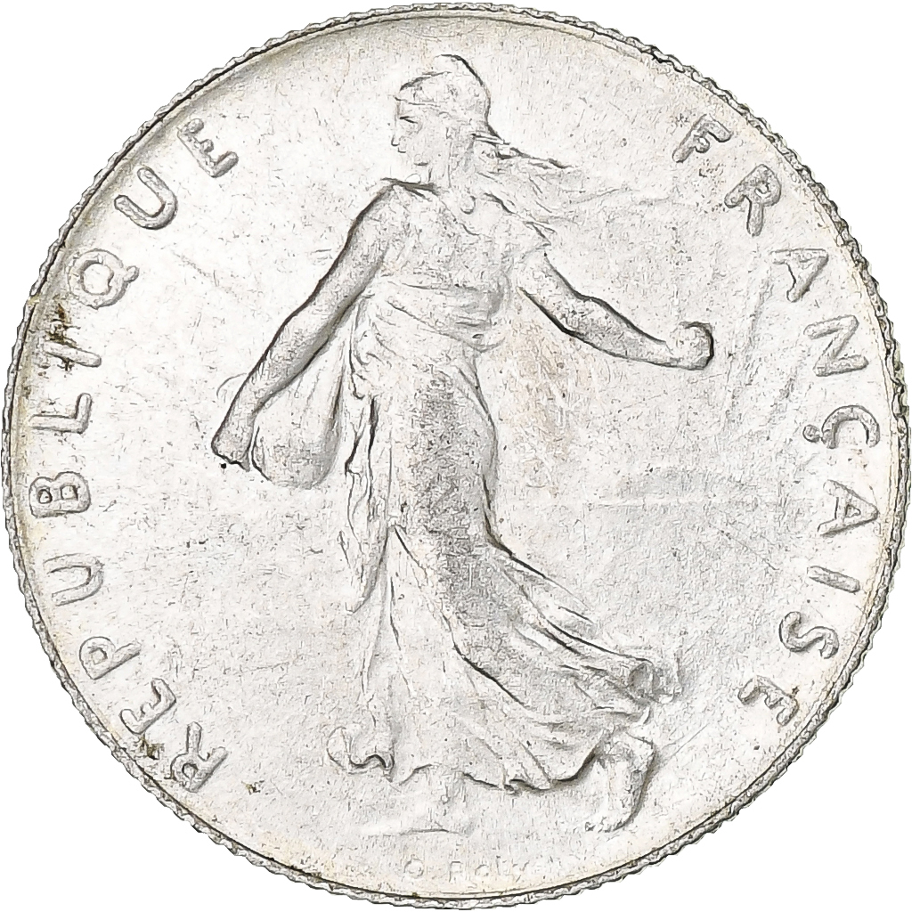 France, 50 Centimes, Semeuse, 1914, Paris, Silver, , Gadoury:420