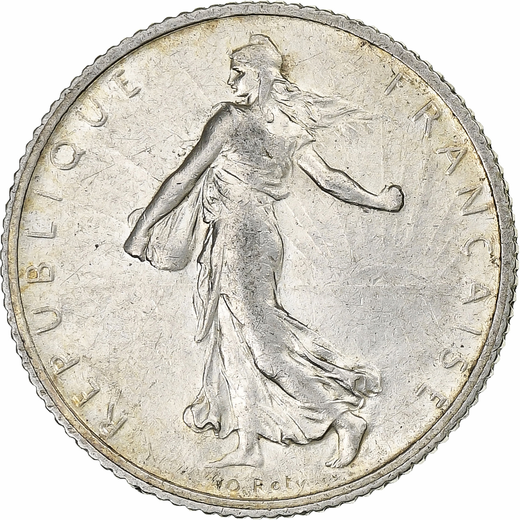 France, Franc, Semeuse, 1913, Paris, Silver, , Gadoury:467, KM:844.1