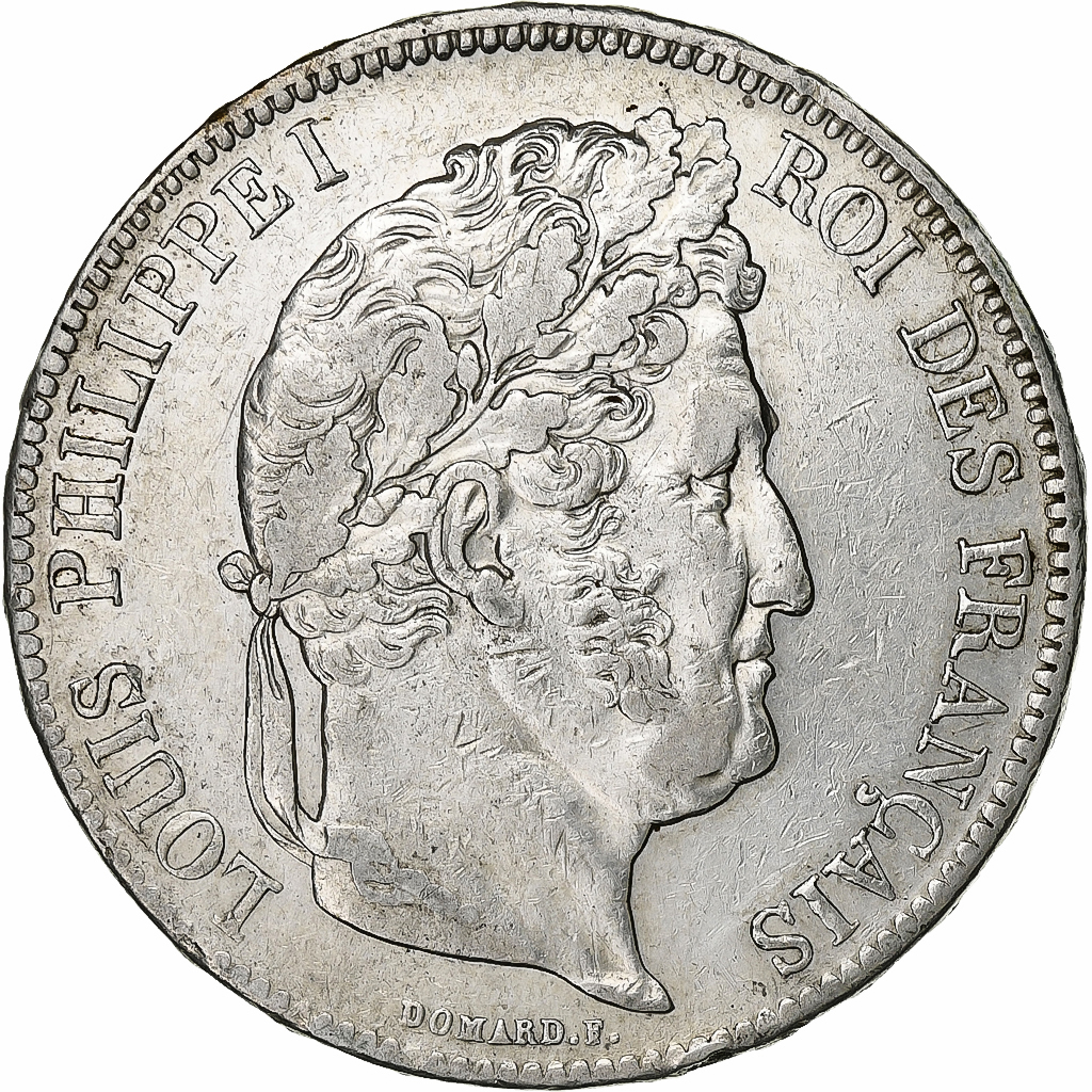 Coin, France, Louis-Philippe, 5 Francs, 1835, Paris, , Silver