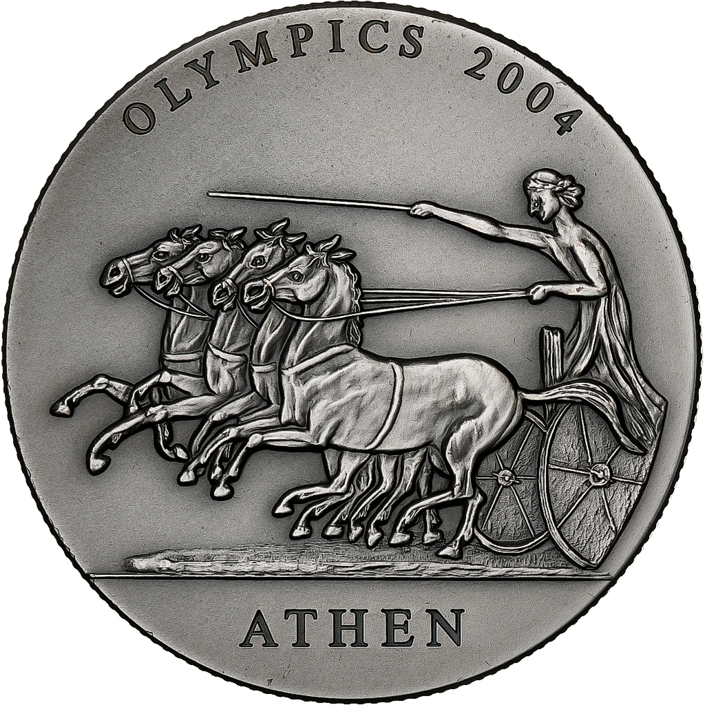 Ghana, 500 Sika, 2001, Quadriga, Silver, , KM:84.2