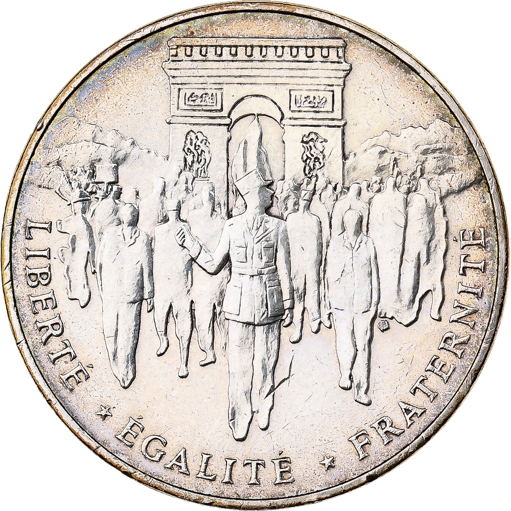 Coin, France, Libération de Paris, 100 Francs, 1994, , Silver
