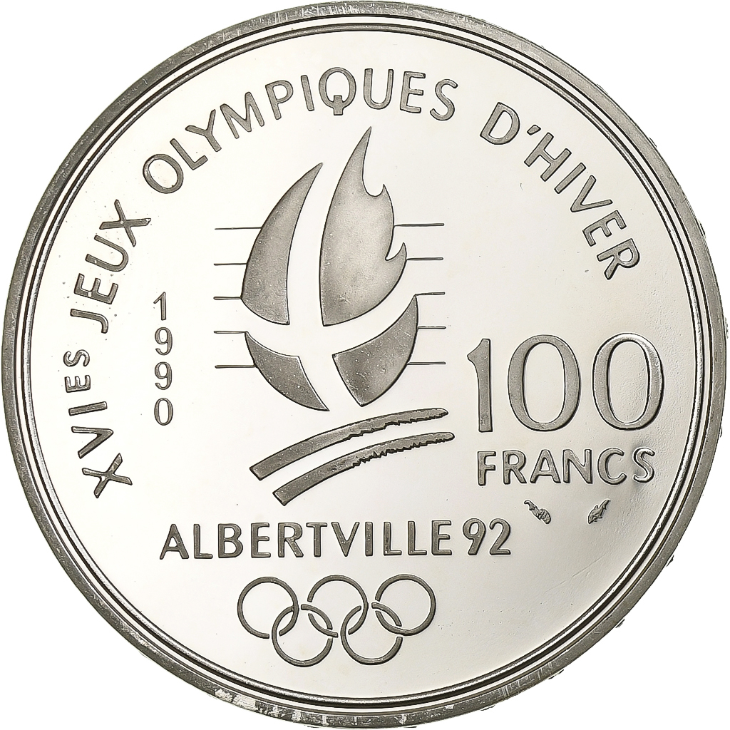Coin, France, 100 Francs, 1990, , Silver, KM:983